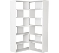 Угловой стеллаж leve molly bookcase no.4 white LEV00613