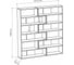 Угловой стеллаж leve molly bookcase no.4 white LEV00613 3