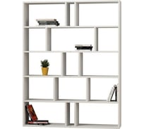 Прямой стеллаж leve tapi bookcase set of 2 white LEV00631