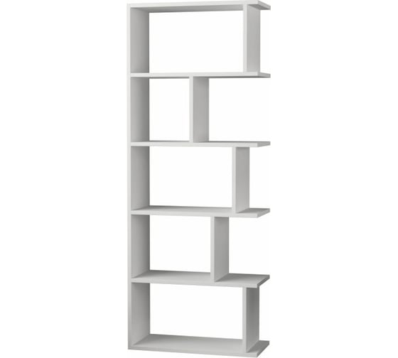 Прямой стеллаж leve tapi bookcase white LEV00625