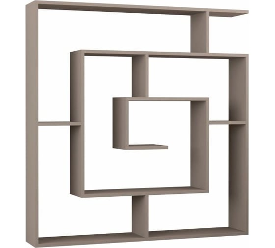 Прямой стеллаж leve labirent bookcase light mocha LEV00580 1