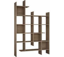 Прямой стеллаж leve manco bookcase oak LEV00587