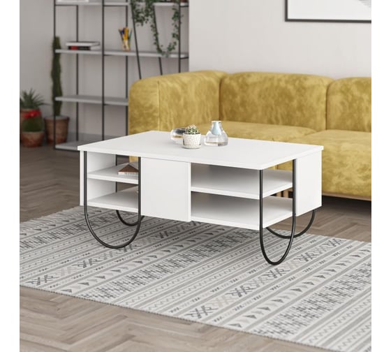 Журнальный стол leve norfolk coffee table white LEV00074