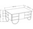 Журнальный стол leve norfolk coffee table white LEV00074 6
