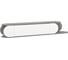 Подвесная тумба leve tone tv stand retro grey LEV00551 1