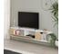 Подвесная тумба leve tone tv stand white LEV00553 4