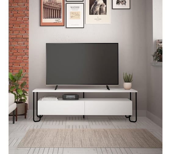 ТВ-тумба leve cornea tv unit white LEV00417