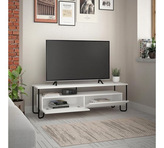 ТВ-тумба leve cornea tv unit white LEV00417