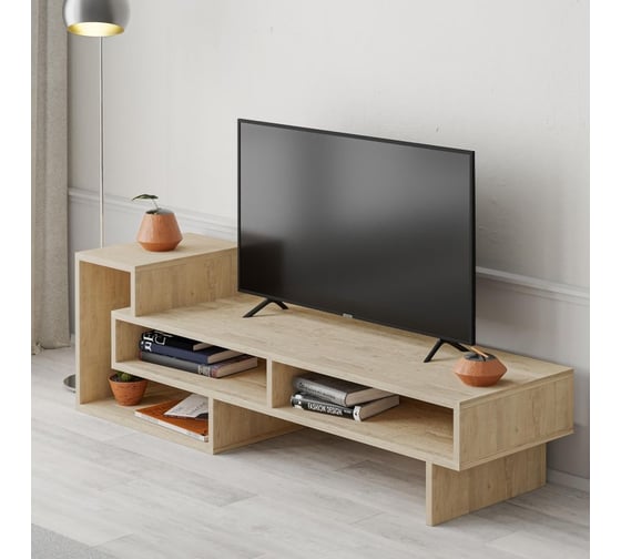 ТВ-тумба leve tetra tv stand oak LEV00389