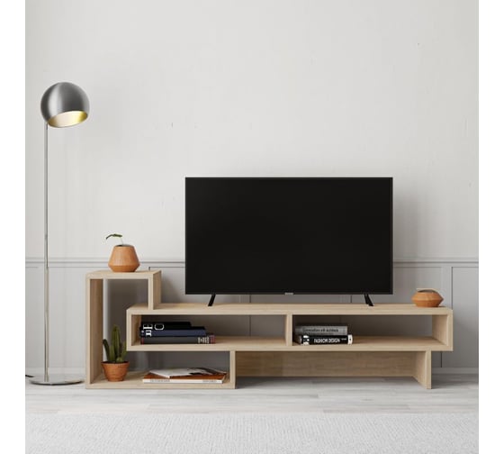 ТВ-тумба leve tetra tv stand oak LEV00389