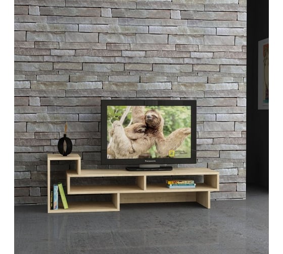 ТВ-тумба leve tetra tv stand oak LEV00389