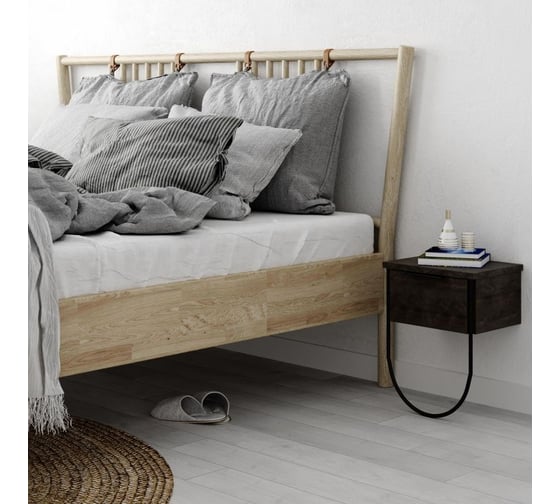 Прикроватная тумба leve norfolk nightstand dark coffee LEV00339