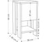 Прикроватная тумба leve ema nightstand white LEV00317 5