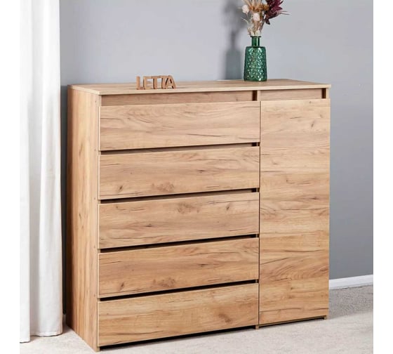 Комод LETTA City Plus Дуб крафт золотой L2124