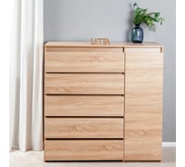 Комод LETTA City Plus Дуб сонома L2121