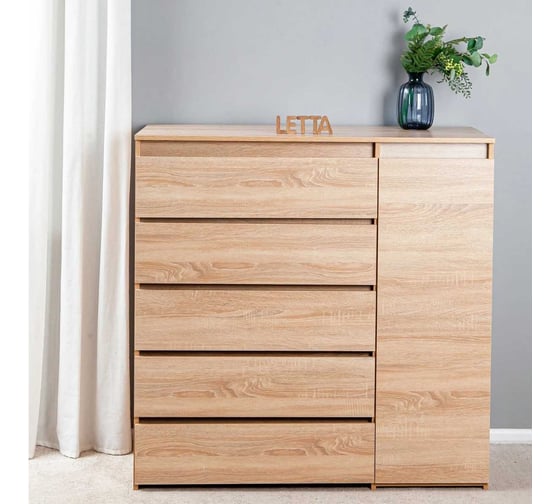 Комод LETTA City Plus Дуб сонома L2121