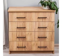 Комод LETTA Malta Plus Дуб крафт Золотой, 750х719x392 L135539