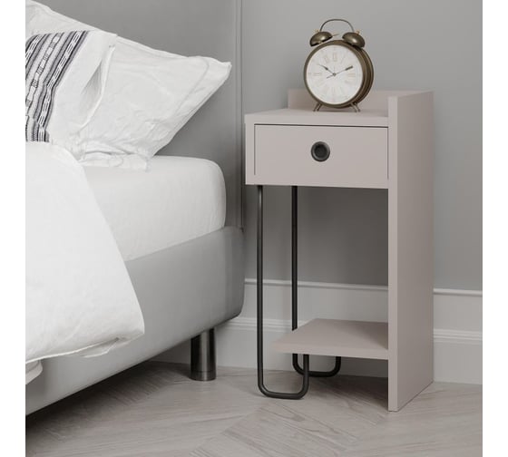 Прикроватная тумба leve sirius nightstand right module light mocha LEV00357