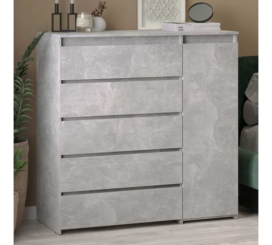 Комод LETTA City Plus Бетон L2125