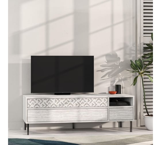 ТВ-тумба leve heaton tv stand ancient white LEV00477