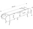 ТВ-тумба leve capsule tv stand hitit LEV00523 6