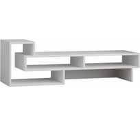 ТВ-тумба leve tetra tv stand white LEV00398