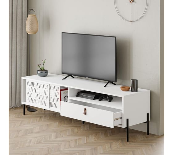 ТВ-тумба leve dionysos tv stand white LEV00509