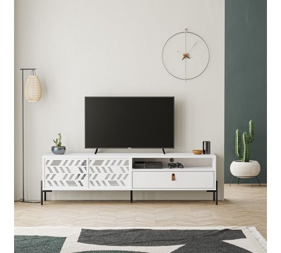 ТВ-тумба leve dionysos tv stand white LEV00509