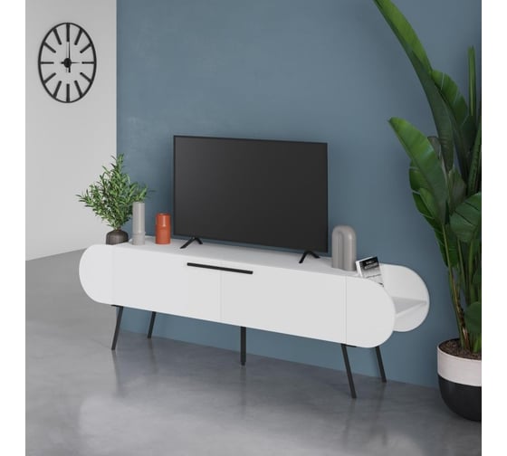 ТВ-тумба leve capsule tv stand white LEV00521