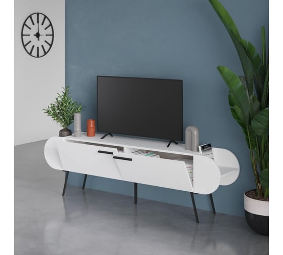 ТВ-тумба leve capsule tv stand white LEV00521