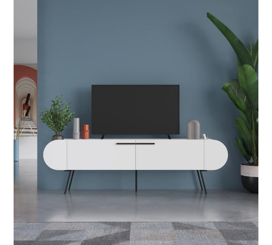 ТВ-тумба leve capsule tv stand white LEV00521