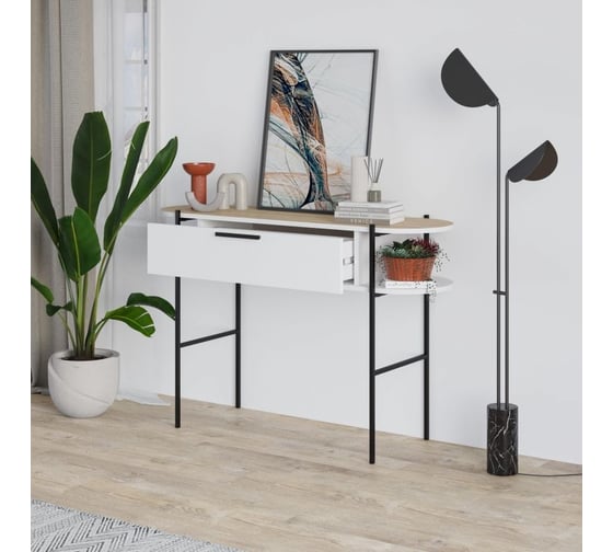 Напольная консоль leve otis console white LEV00724