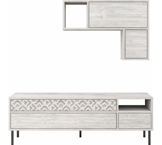 ТВ-тумба leve heaton tv unit ancient white LEV00474 1