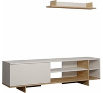 ТВ-тумба leve stockton tv unit white LEV00445