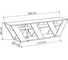 ТВ-тумба leve ralla tv stand white LEV00423 3