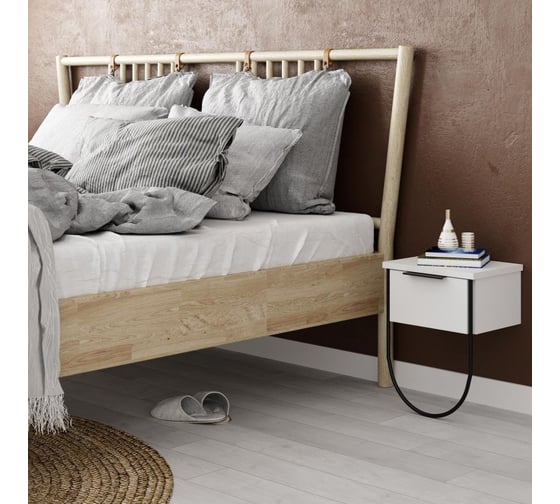 Прикроватная тумба leve norfolk nightstand white LEV00338
