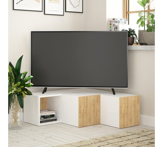 ТВ-тумба leve compact tv stand white LEV00408