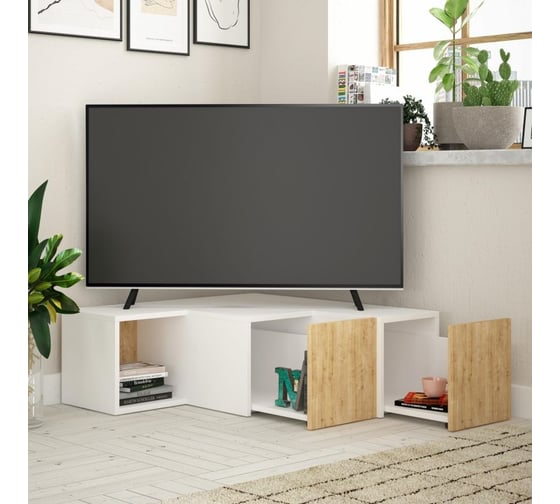 ТВ-тумба leve compact tv stand white LEV00408