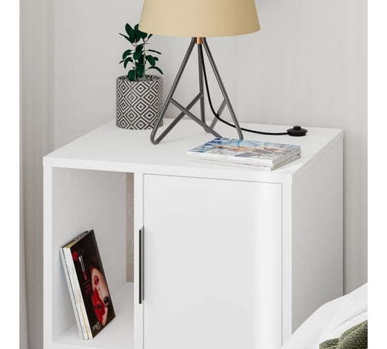 Прикроватная тумба leve glynn bedside table white LEV00298
