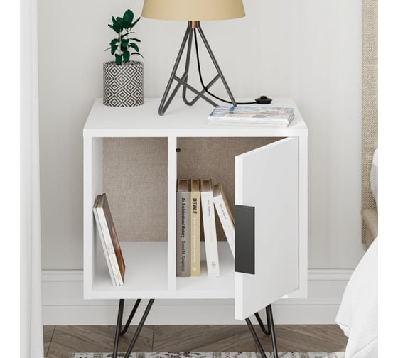Прикроватная тумба leve glynn bedside table white LEV00298