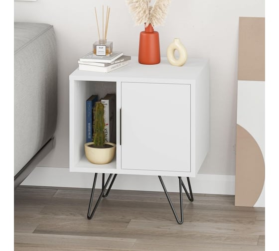 Прикроватная тумба leve glynn bedside table white LEV00298