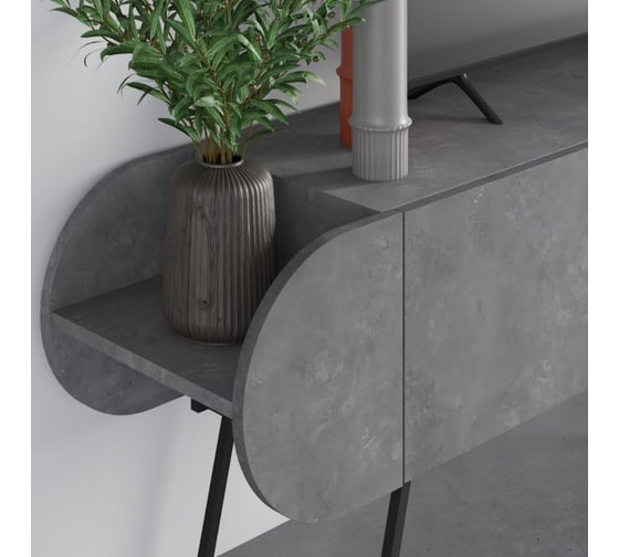 ТВ-тумба leve capsule tv stand retro grey LEV00522