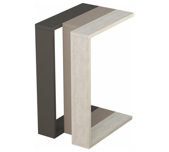 Приставной стол leve muju c table anthracite LEV00009 1