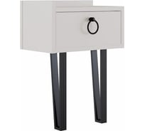 Прикроватная тумба leve sponge nightstand white LEV00350