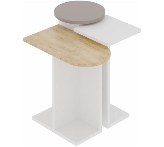 Журнальный стол leve mund side table light mocha LEV00164 1