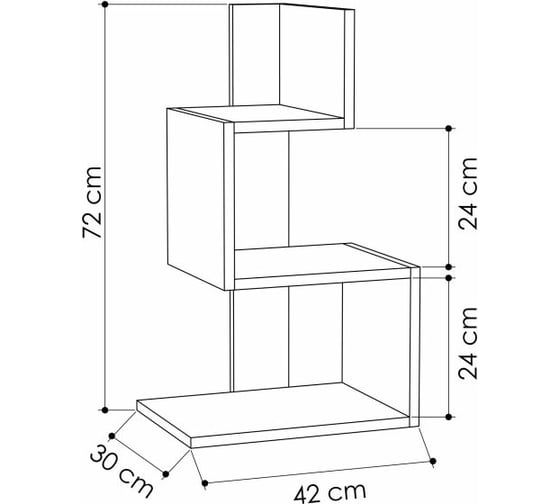 Приставной стол leve rosie side table oak LEV00152
