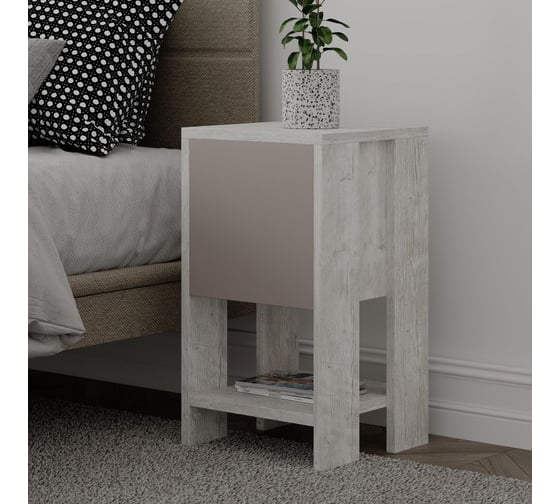 Прикроватная тумба leve ema nightstand ancient white LEV00314