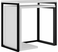 Приставной стол leve zigosh coffee table white LEV00078