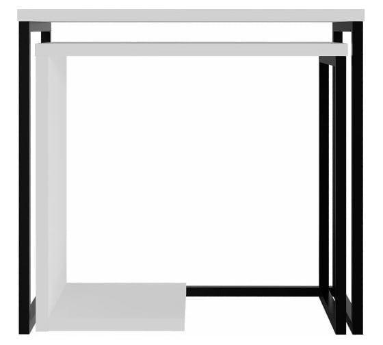 Приставной стол leve zigosh coffee table white LEV00078