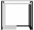Приставной стол leve zigosh coffee table white LEV00078 2